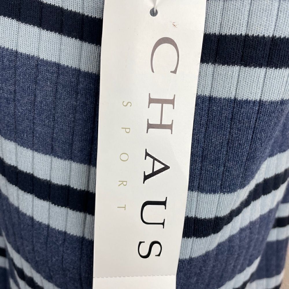 NWT Chaus Sport Long Quarter Zip Polo Top Size S - Picture 6 of 9